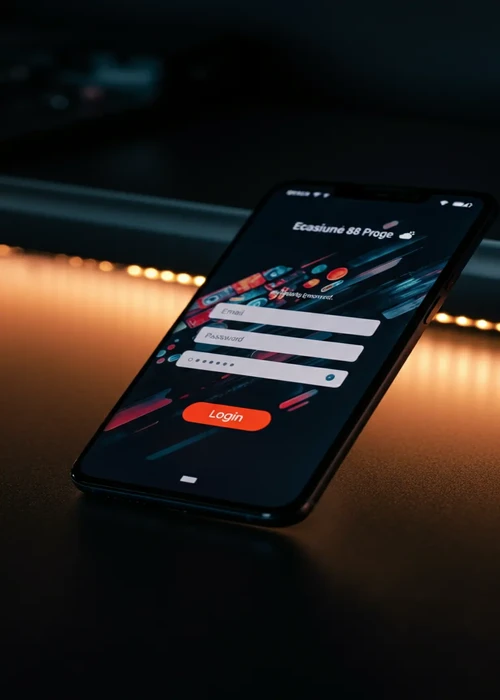 Kinbet Casino Login Bereich mit verschlusselter Verbindung und Passwortschutz